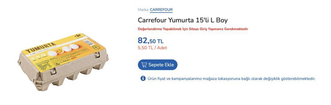 YUMURTA FİYATLARI RESMEN DİP YAPTI: Bir karton yumurta 82 TL'ye düştü. Elini çabuk tutan indirimi kapacak! 3